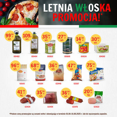 LETNIA WŁOSKA PROMOCJA 05.2025 reklama FB